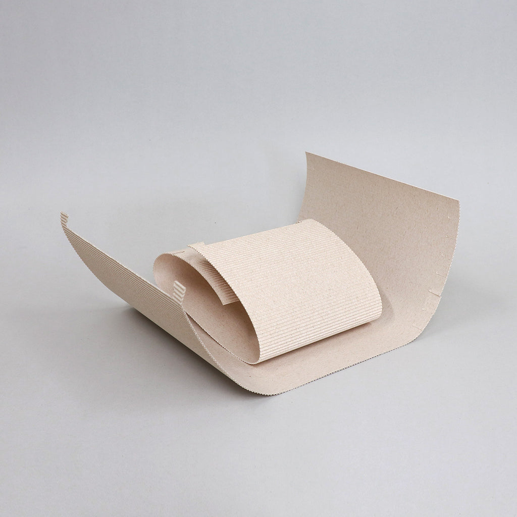 Single-faced cardboard