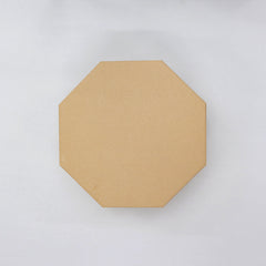 Octagonal cardboard case