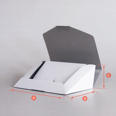 Partition integrated triangular case