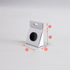 Triangle hanging case