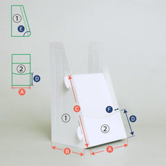 Pamphlet holder stand POP